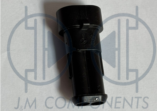 CONECTOR 2 VIAS MACHO CALAVERA